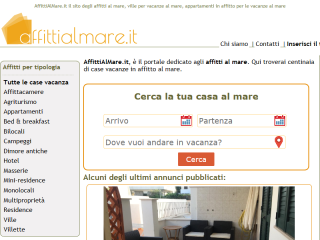 affitti al mare