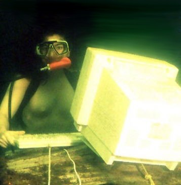 Sott'acqua con il computer