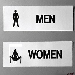 Bagni per uomini e donne