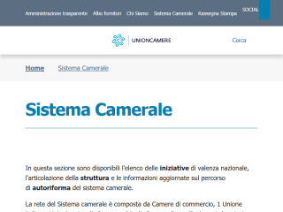 Unioncamere