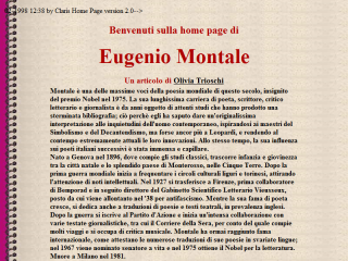 Eugenio Montale (Olivia Trioschi)