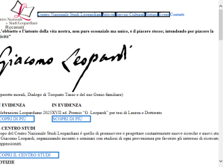 Progetto Leopardi