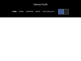 Sabrina Ferilli - Sito ufficiale