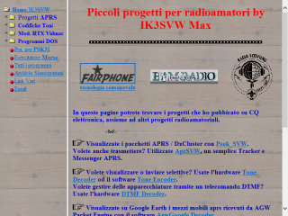 Pagina personale di IK3SVW