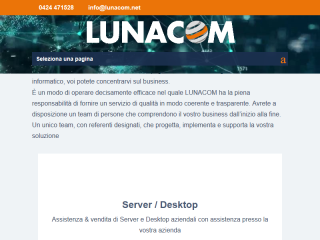 Il sito di Lunacom Millennium net