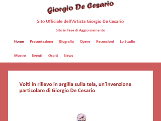 OPERE PITTORICHE E SCULTOREE DI GIORGIO DE CESARIO