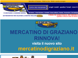 Mercatino di Graziano - Catalogo di Mobili Online