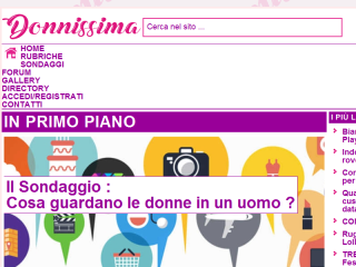 Donnissima.it : un sito tutto in rosa