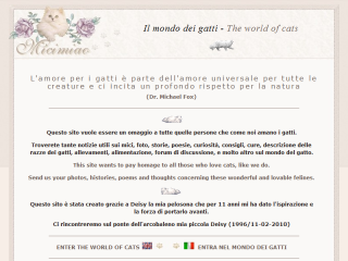 Micimiao amici dei gatti