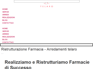 Telaro | Arrediamo Farmacie e Laboratori dal 1953