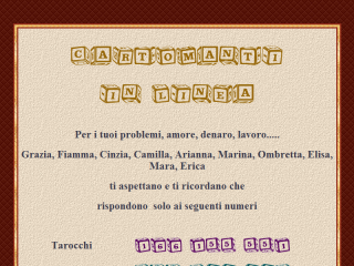 cartomanti in linea
