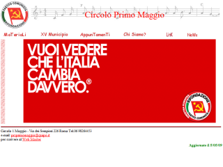 Circolo 1 Maggio - Iniziative documenti materiali per un altro mondo