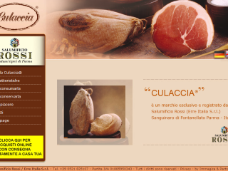 Culaccia, salume tipico di Parma
