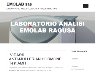Laboratorio Analisi Emolab - Ragusa -