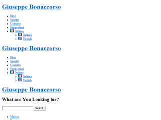 Home Page di Giuseppe Bonaccorso