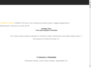Veneziataxi Consorzio Motoscafi Servizio Pubblico Venezia