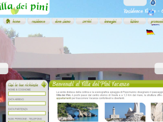 Residence Vieste - Vieste Apartments - Vieste Hotels - Villa dei Pini