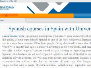 Universpain, corsi di spagnolo in Spagna