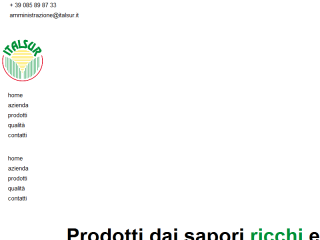 Italsur produzione di ortaggi surgelati di qualità in Abruzzo