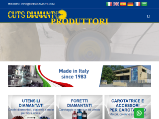 Macchine carotatrici, tagliagiunti e taglierine - Cuts Diamant