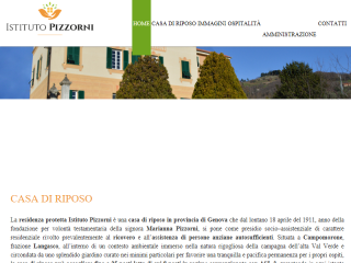 Casa di riposo Pizzorni. Residenza per anziani a Genova.