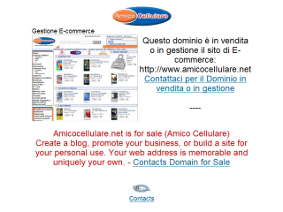 Amico cellulare - E-shop