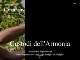 Cantina Cormons Collio Gorizia produzione e vendita vino