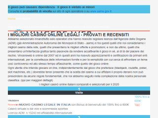 vincere web, la guida ai migliori casino online