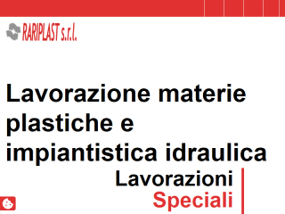 Rariplast - materie plastiche ed impiantistica