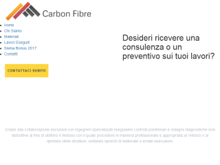 Carbonfibre - Rinforzi Strutturali in Fibra di Carbonio