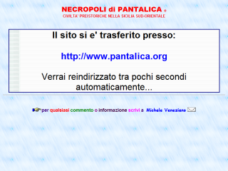 la necropoli di PANTALICA
