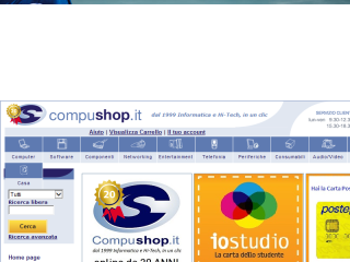 Compushop, lo shopping dell´Informatica