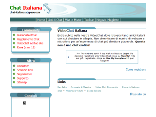 Chat italiana e gratuita