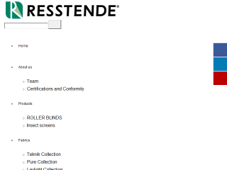 Progettazione e produzione tende - RESSTENDE