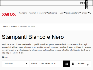Xerox Stampanti