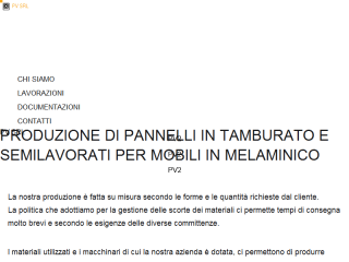 P-V prefabbricati e tamburati