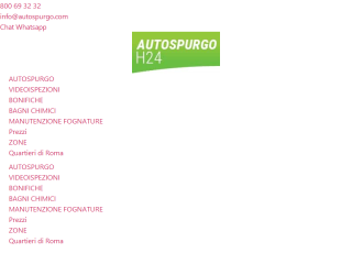 autospurgo disinfestazione disinfezione