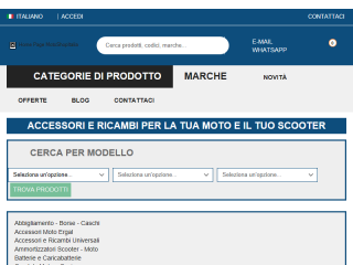 MotoShopItalia Accessori e Ricambi Moto  Scooter