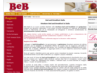 Bed and Breakfast in Italia agriturismo case vacanze