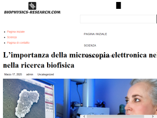 Biophysics Research - diagnosi precoce