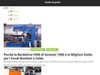 Guida acquisti prodotti e servizi