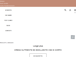 Longé: creme viso e corpo