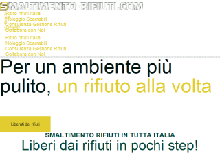 Smaltimento rifiuti