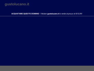 Gusto Lucano vendita on-line di Prodotti Tipici Lucani