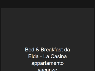 Bed & breakfast da ELDA