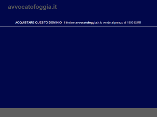 Avvocato Foggia