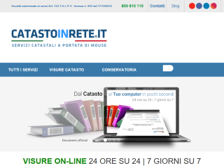 Visure catastali immediate on-line