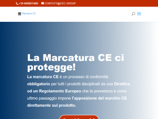 Dichiarazione conformità marchio CE