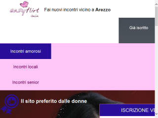 EasyFlirt Italia - Incontri su internet con Chat e Webcam