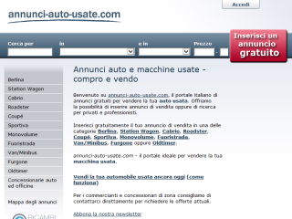 Annunci gratuiti compro e vendo auto/macchine usate